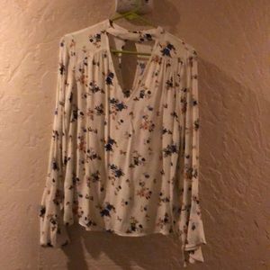 American Eagle Outfitters Choker Blouse - Small